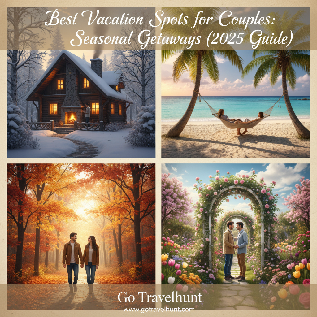 Best Vacation Spots for Couples: Seasonal Getaways