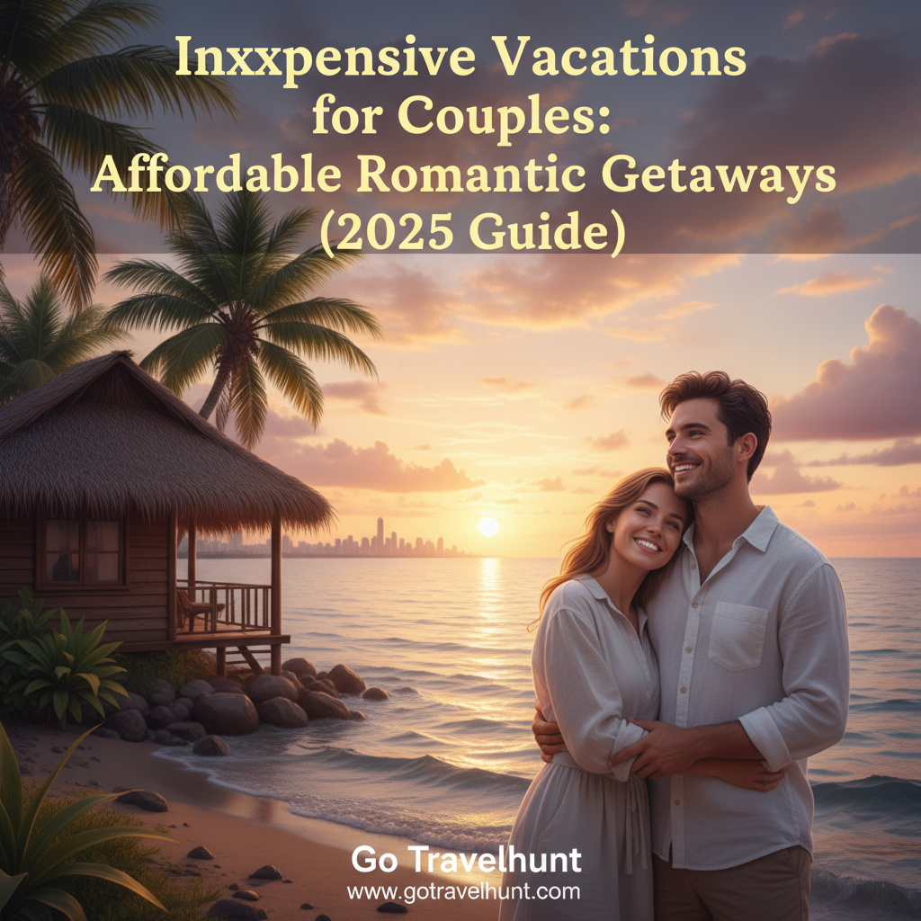 Inexpensive Vacations for Couples: Affordable Romantic Getaways