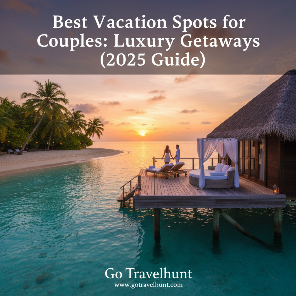 Best Vacation Spots for Couples: Luxury Getaways