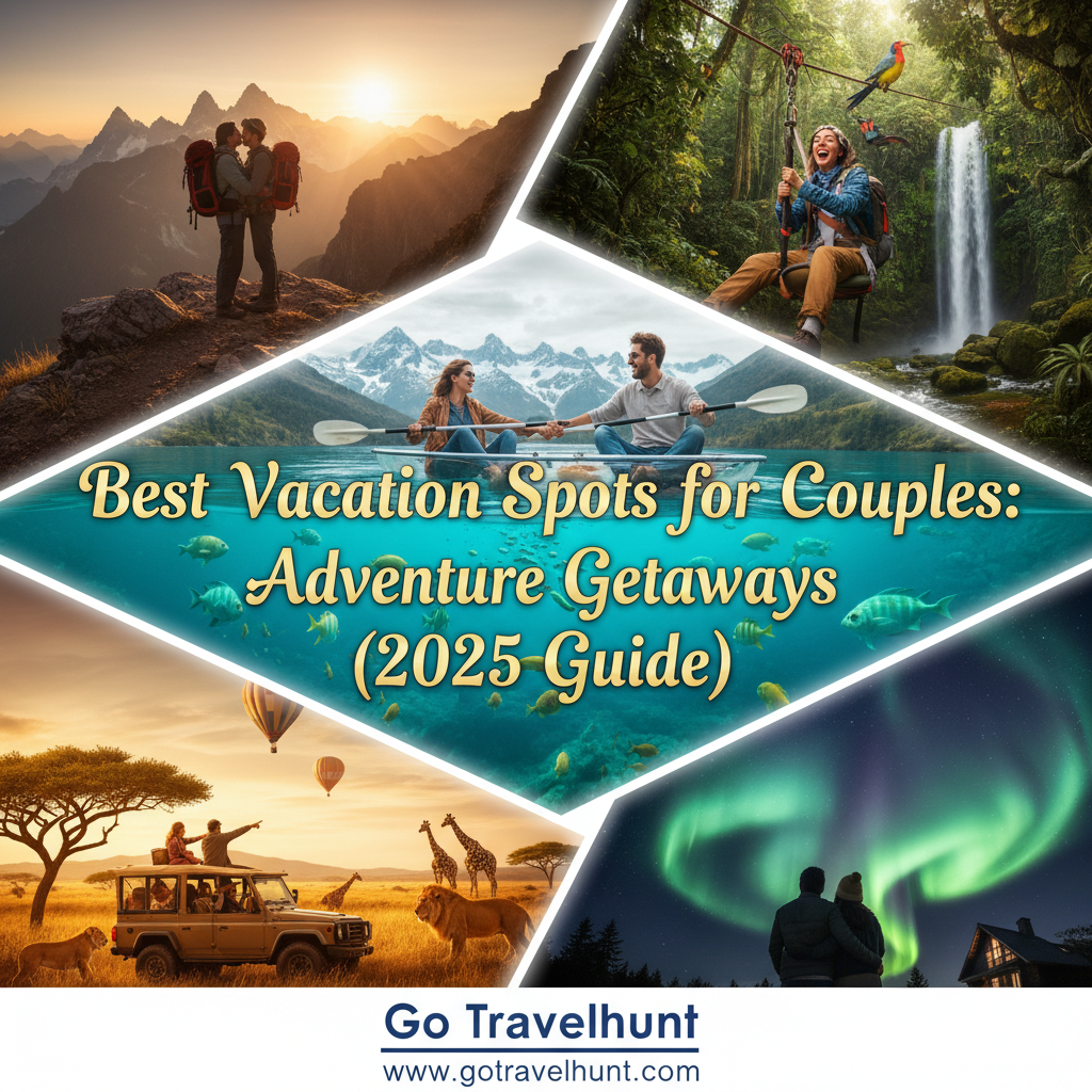 Best Vacation Spots for Couples: Adventure Getaways