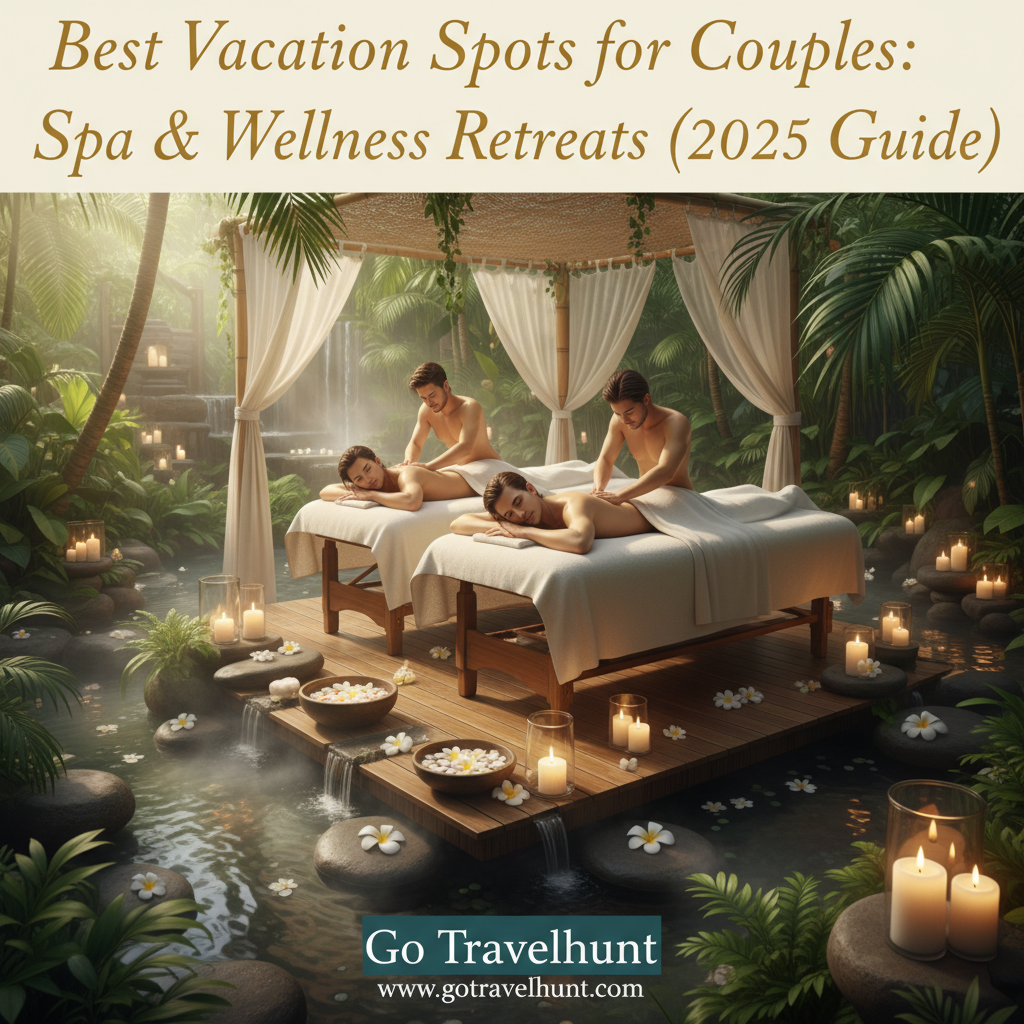 Best Vacation Spots for Couples: Spa & Wellness Retreats