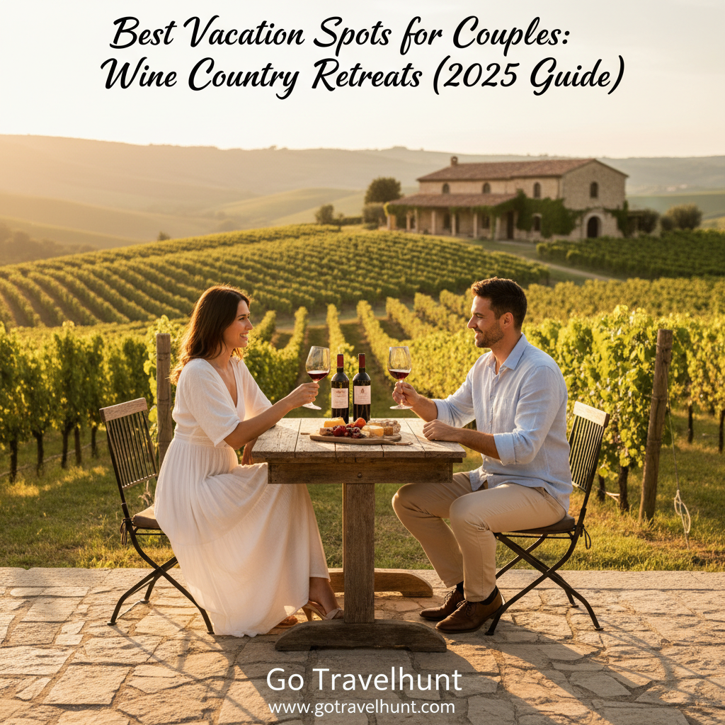Best Vacation Spots for Couples: Wine Country Retreats