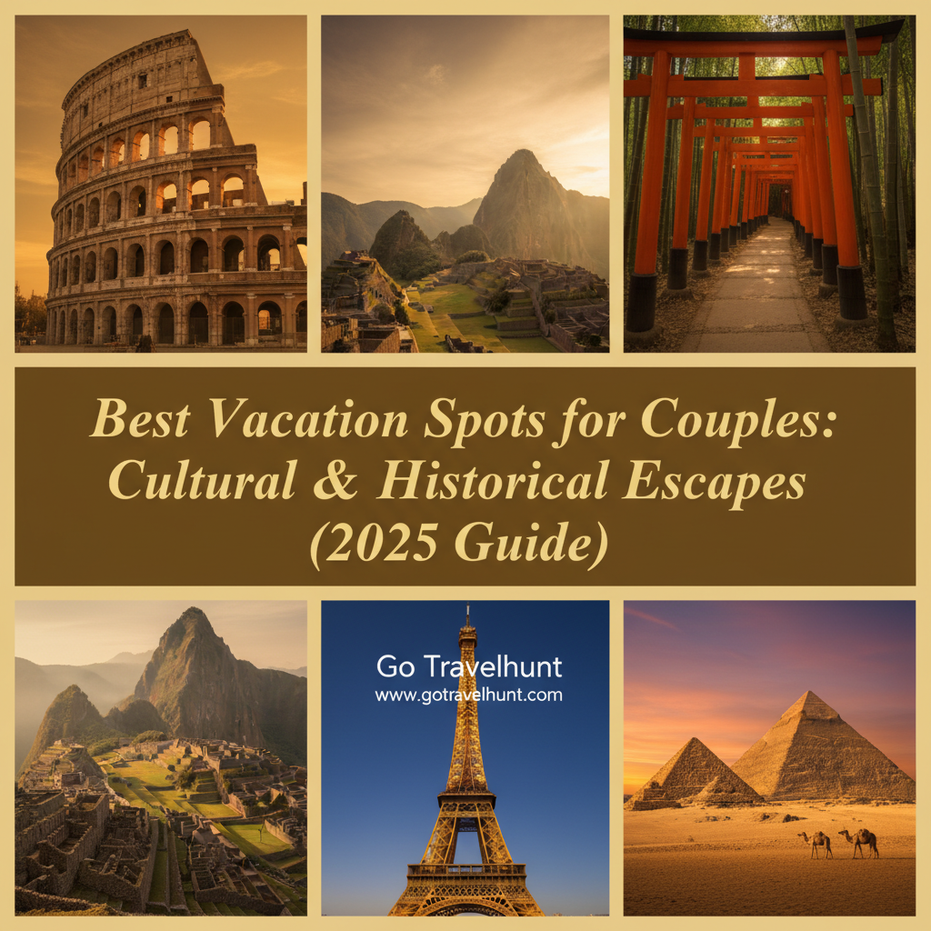Best Vacation Spots for Couples: Cultural & Historical Escapes