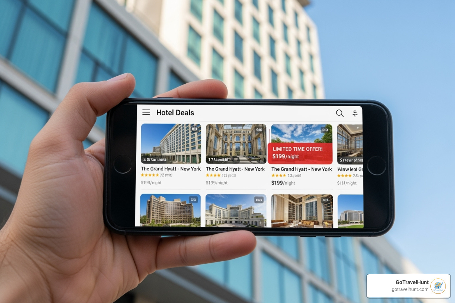 hotel deals finder
