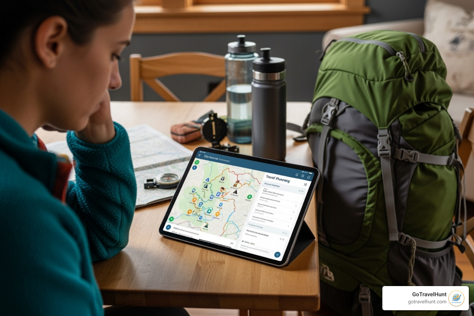 backpacking travel planner