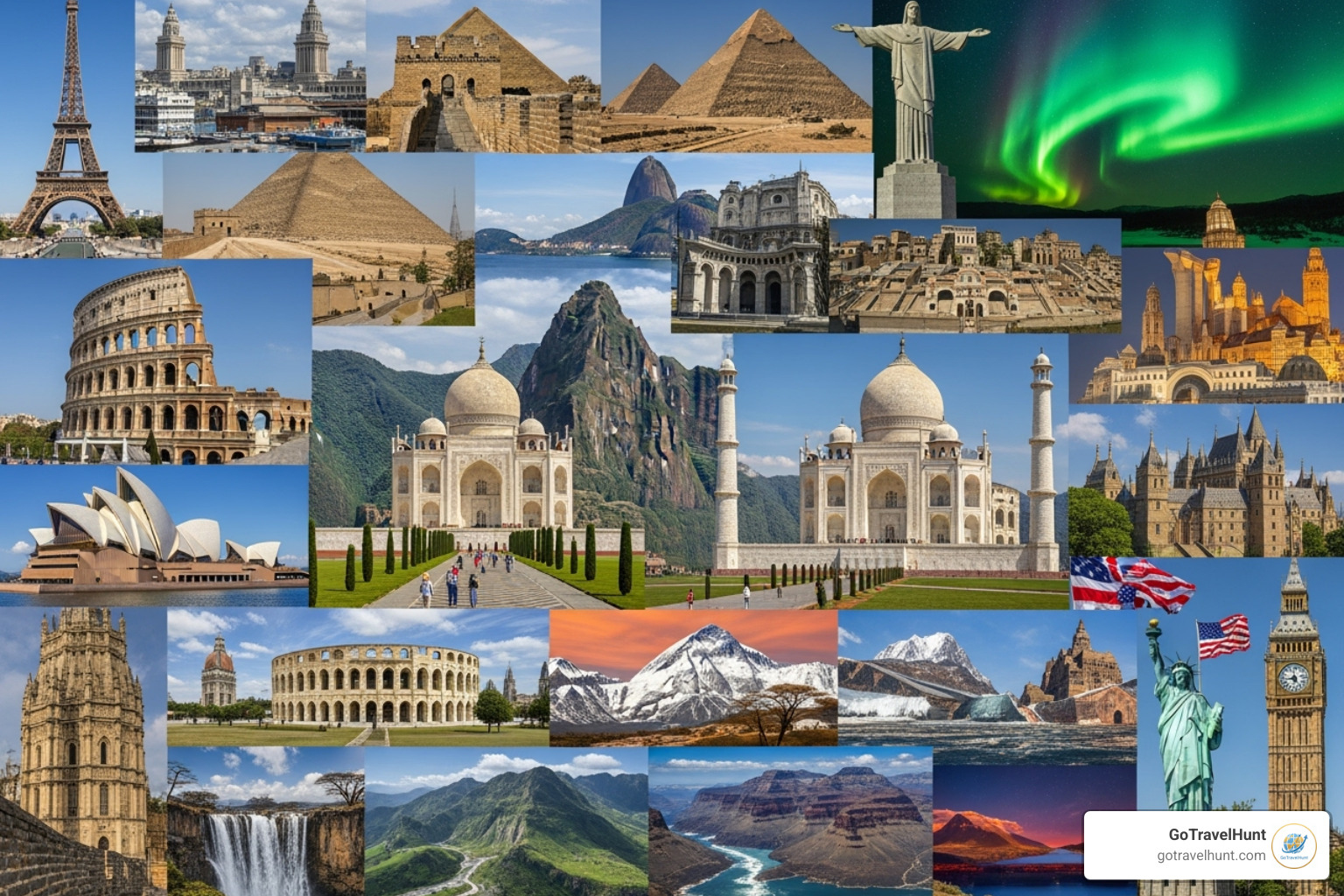 coolest places to visit in the world