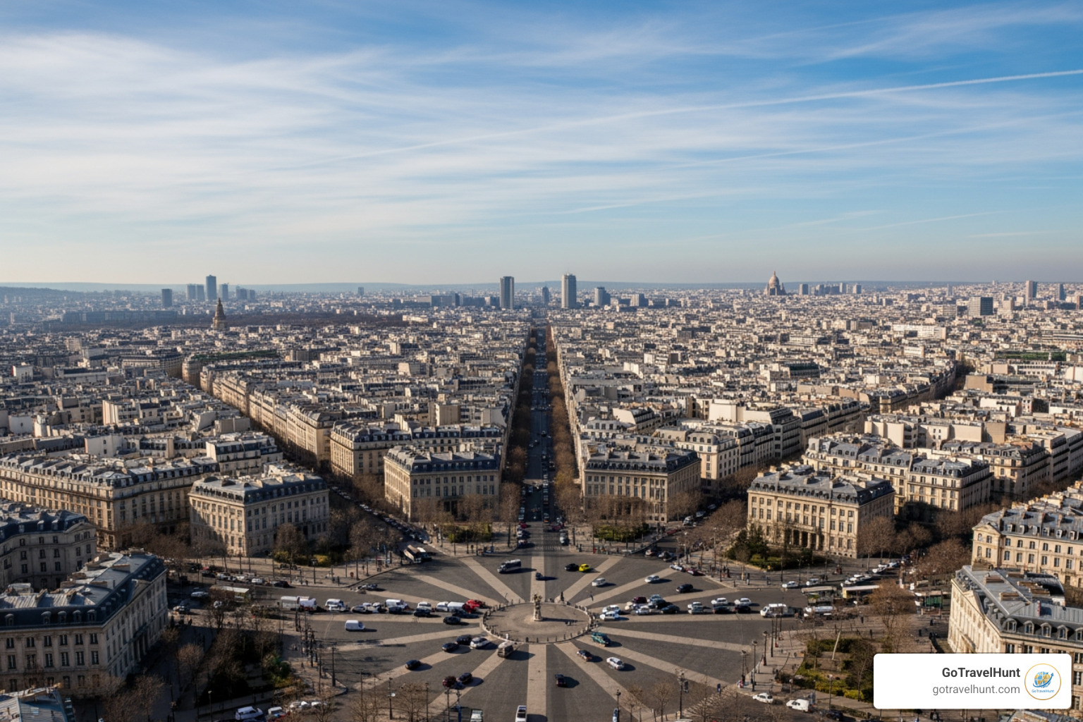Arc de Triomphe views